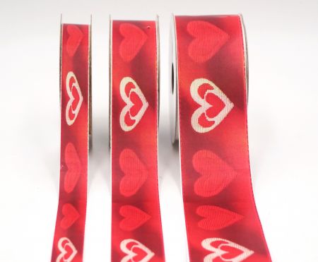 Klassisches Valentinstagsherz Jacquardband_AI-KN